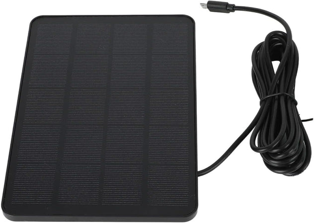 Caricatore per Pannelli solari 4W 5V Pannello Solare Impermeabile per Esterni