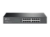 Switch Gigabit Easy-Smart Ethernet desktop a 16 porte TP-Link, custodia