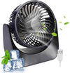 Ventilatore da tavolo USB con vento forte regolabile a 3 velocità