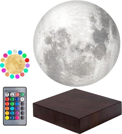 VGAzer 3D Stampa lampade a levitazione magnetica a luce lunare per la casa, deco