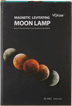 VGAzer 3D Stampa lampade a levitazione magnetica a luce lunare per la casa, deco