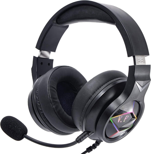 Venice Cuffie da Gaming Con Filo E Microfono Staccabile Con Controllo Del Volume