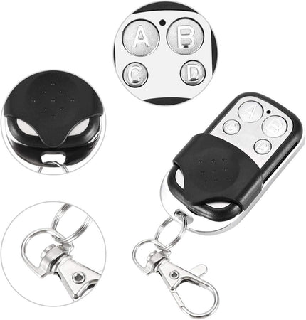 Set di 3 telecomandi universali, Codice fisso, con frequenza 433,92 MHz