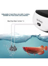 Pompa ad Aria per Acquario Simple deluxe con doppia Uscita del Flusso d'Aria