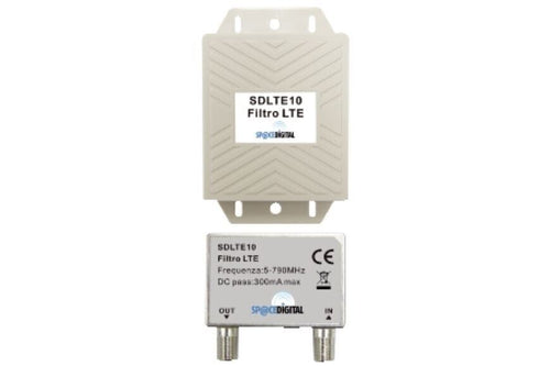 Filtro da palo per segnali LTE banda 790-862MHz; canali TV 61-69
