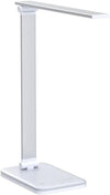 Lampada da Scrivania a LED con Ricarica Wireless e Porta di USB, Dimmerabile