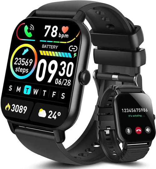 Aptkdoe Smartwatch Uomo Donna 47mm HD Schermo Tattile Orologio 112 Modalità Spor
