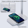 Lampada da Scrivania a LED con Ricarica Wireless e Porta di USB, Dimmerabile