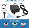 Cavo di ricarica per laptop, adattatore CA da 45 W per Asus Zenbook Flip F541U