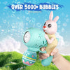 Pistola per Bolle per Bambini Bunny Macchina per Bolle per Bambini 1-3