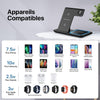 Caricabatterie wireless, stazione di ricarica wireless 3 in 1, magnetico veloce