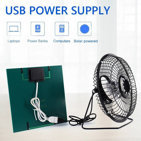 Mini Ventilatore Solare, Ventilatore Portatile Ventilatore Solare Ventilatore