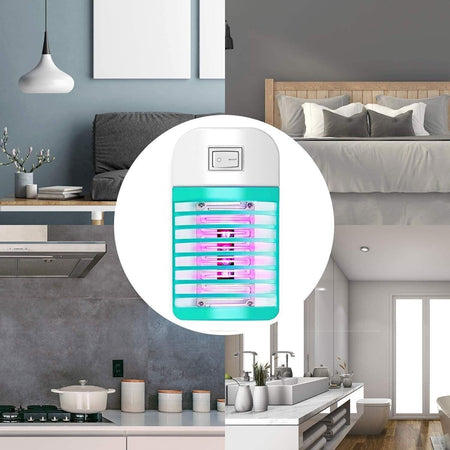 Set 4 Zanzariere Elettriche Insetticida Anti Zanzare Mosche,One-plug in Mosquito