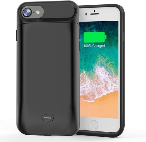 Cover Batteria compatibile con iPhone 6s/6/7/8/SE 2020, 4,7, 6600mAh Cover