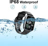 Aptkdoe Smartwatch Uomo Donna 43 mm Schermo HD Fitness Tracker Orologio