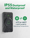 Campanello per porta wireless, mini, impermeabile, con 52 melodie, 5 livelli vol