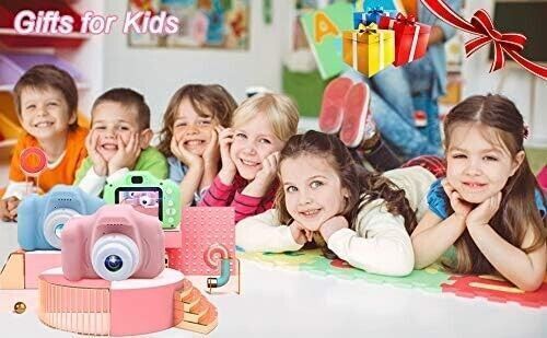 Fotocamera Digitale per Bambini, Fotocamera Giocattolo per Bambini con Schermo