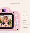 Fotocamera Digitale per Bambini, Fotocamera Giocattolo per Bambini con Schermo