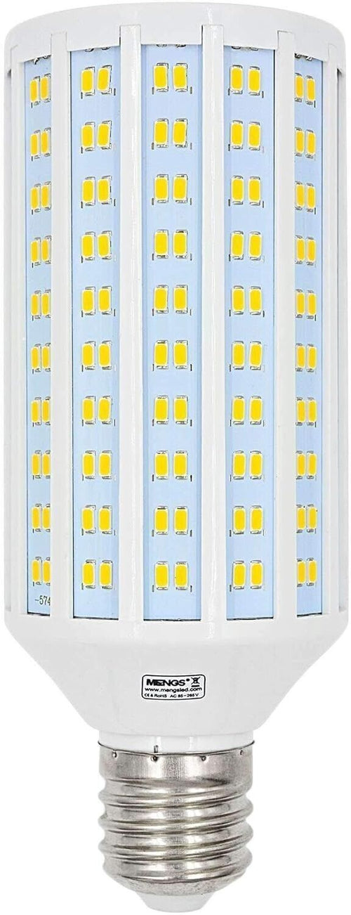 E40 50W Lampada LED SMD LEDs Lampadina AC 85-265V Bianco caldo 3000K