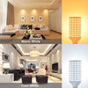 E40 50W Lampada LED SMD LEDs Lampadina AC 85-265V Bianco caldo 3000K