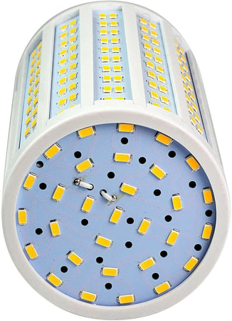E40 50W Lampada LED SMD LEDs Lampadina AC 85-265V Bianco caldo 3000K