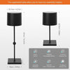 Lampada da tavolo a LED, batteria ricaricabile da 5200 mAh, 3 colori dimmerabile