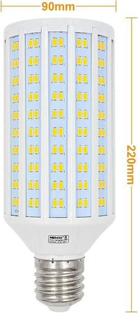 E40 50W Lampada LED SMD LEDs Lampadina AC 85-265V Bianco caldo 3000K
