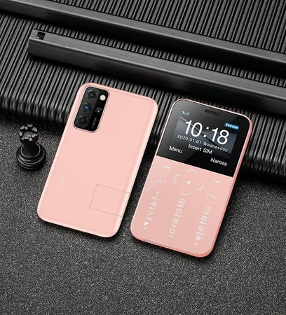 SOYES S10P Mini Cellulare 2G GSM 800mAh 1.7" Dual SIM Card Telefono Ultra