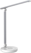 Lampada da scrivania a LED con caricabatterie wireless, touch con 5 modalità