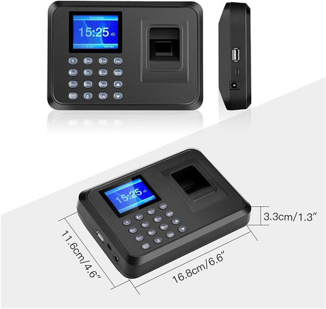 Impronta digitale biometrica Sistema di presenza orologio Registratore dipendent