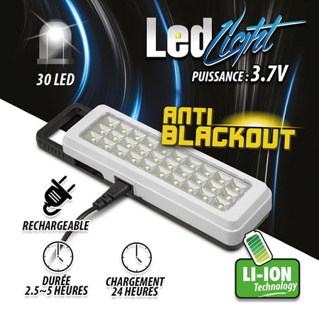 Lampada di emergenza 30 LED - anti blackout