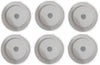 Sensore di movimento magnetico per armadio IR LED luce da parete notturna 6 pcs