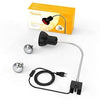 Lampada Riscaldante da 25 W con Supporto Lampada Basking UVA UVB