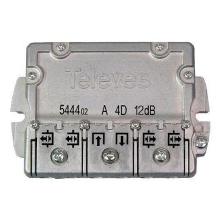 TELEVES DERIVATORE EASYF 4 VIE 12DB 544402