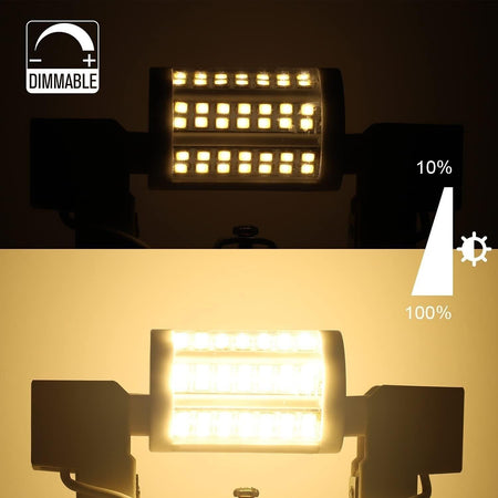 AscenLite R7S Lampadina LED 78MM, Luce Dimmerabile J78 Dimmerabile 15W