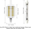 AscenLite R7S Lampadina LED 78MM, Luce Dimmerabile J78 Dimmerabile 15W