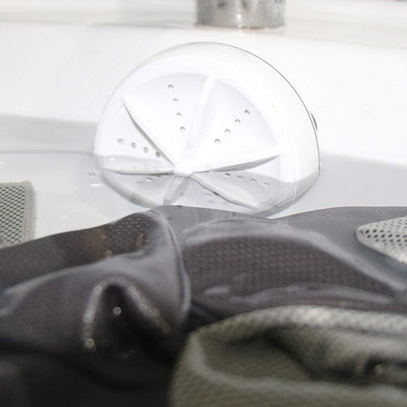 Goseare Mini Washing Machine MINI LAVATRICE PORTATILE AD ULTRASUONI USB VESTITI