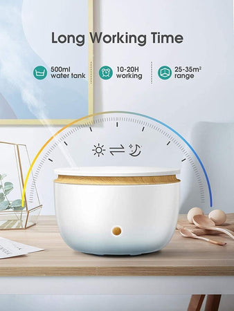 Smart WiFi Wireless Oil Diffuser Umidificatore App Controllo vocale Diffusore