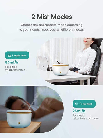 Smart WiFi Wireless Oil Diffuser Umidificatore App Controllo vocale Diffusore
