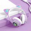 Cuffie wireless per bambini Microfono incorporato sopra l'orecchio di gatto