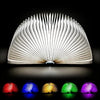 Lampada a libro pieghevole intelligente luminescente ricaricabile con luce in