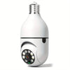 Telecamera IP Smart Home Mini HD1080P Wireless Wifi Lampadina Sicurezza