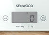 Kenwood DS401.W Bilancia Elettronica da Cucina con Piano in Vetro Bianco,