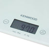 Kenwood DS401.W Bilancia Elettronica da Cucina con Piano in Vetro Bianco,