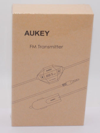 Trasmettitore FM Aukey da 3,5 mm (nero) - BT-C4
