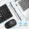 Set tastiera e mouse wireless ultra sottile senza fili, VicTsing PC176B