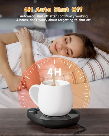 BTOYM Scaldatazze da caffè Scalda tazze intelligente con 3 impostazioni