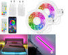 HOUHUI Striscia LED 3M, Luci Led con Sensore di Movimento PIR,USB LED Striscia