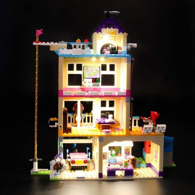 LIGHTAILING Set di Luci per Friends Friendship House Compatibile con Lego 41340 Modello da Costruire Kit Luce LED Compatibile con Lego 41340