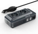 BESTEK 200W Inverter Auto 12v 220v con 4 Porte Smart USB 2 Prese AC, Convertitor